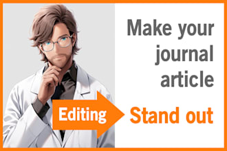 edit your journal article or scientific manuscript