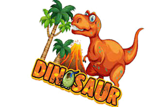 design meaningful dinosaur logo within new concepts