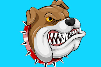 make different bull dog logo for your company