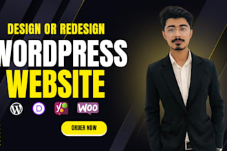 professionally clone, design, redesign, revamped your wordpress website