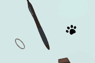 illustrate aesthetic minimalistic mobile wallpaper