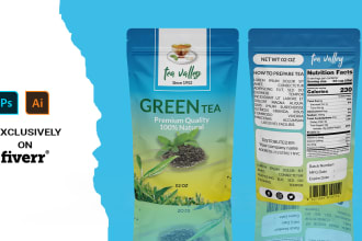 do pouch label mylar bag cbd label design  food packaging design