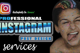 design 30 attractive instagram and facebook posts