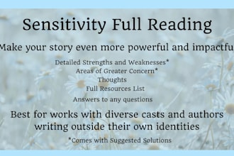 full sensitivity read your manuscript