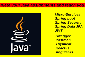 help you in java projects, dsa, springboot, rest, mysql