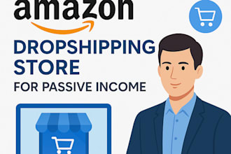 set up your amazon dropshipping store for passive income