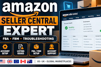 manage and troubleshoot your amazon seller central account