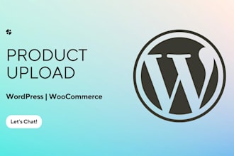 do product upload on wordpress and woocommerce data entry