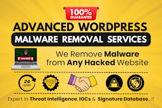 remove malware and fix hacked wordpress website
