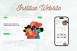 create a modern and clean looking website using wordpress