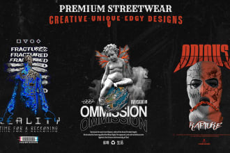 design custom streetwear design clothing brand design