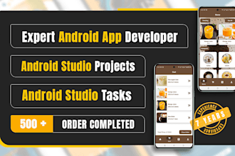 do android projects and tasks in android studio