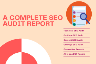 give an in depth SEO analysis report on your website