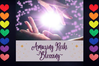 send strong amazing reiki blessing