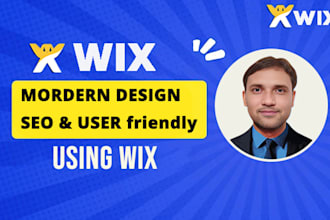 build your website using wix studio which will be fully SEO optimized
