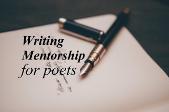 be your poetry writing mentor