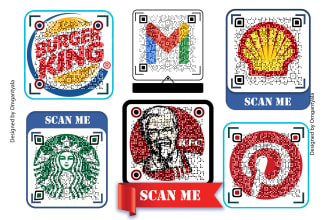 design qr code, visual qr code, and image qr code in 1hr