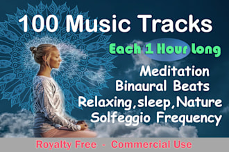 provide relaxing meditation music sleep yoga music for videos, guided meditation