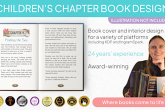 creatively design your childrens chapter book
