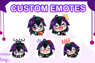 draw custom emote or badge