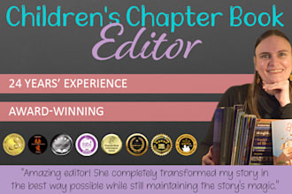edit and proofread your childrens chapter book