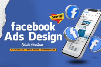 design covers for facebook ads, google ads