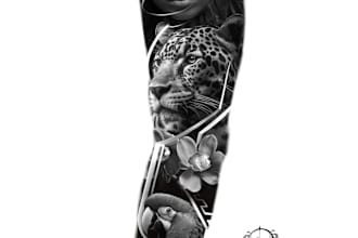 create your tattoo design with a real tattoo artist