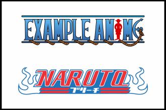 customize your logo in anime or video game style
