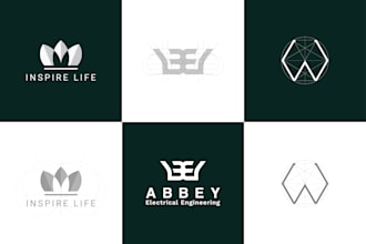 design geometric, golden ratio, symmetrical logo