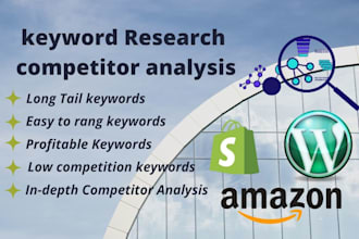 do indepth keyword research and competitor analysis