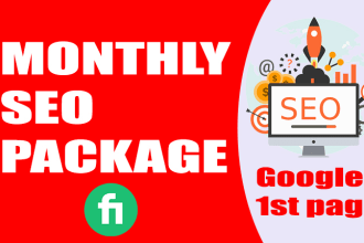 do monthly seo packages and google top ranking