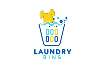 design rethink laundry logo