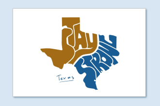 draw word art fit to map illustration