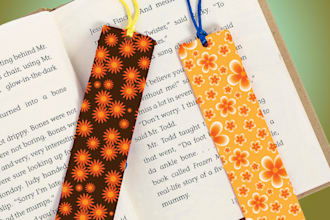 design trendy custom ready to print bookmarks