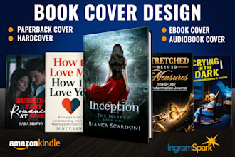 do book cover and ebook cover design with free 3d mockup