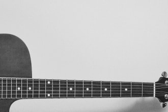 arange an acoustic guitar melody version of any song