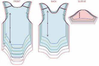 make a pattern of your clothes, PDF pattern