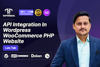 do api integration in wordpress woocommerce php websites