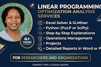 solve linear programming problems using python and excel solver