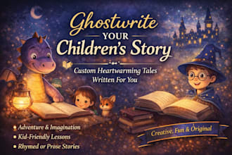 ghostwrite a heartwarming and original childrens story