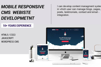 develop a mobile responsive website development