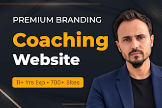 develop a wordpress website for coaches and speakers