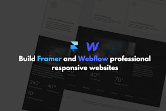 design responsive framer website design, figma to framer, xd to framer website