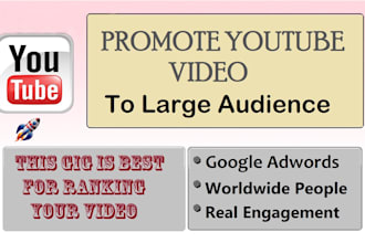 do organic youtube video promotion