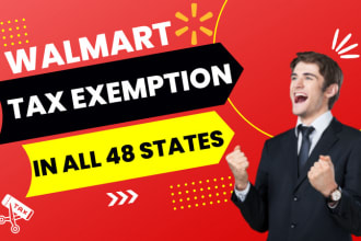 do walmart tax exemption for all 48 US states
