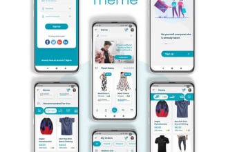 develop android and ios mobile app using flutter and firebase