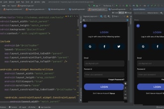 design and develop android apps in android studio