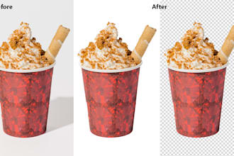 do photo background change, cut out, deep etch, resize image