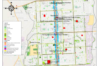 create gis maps and also digitize and analysis gis data