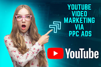do youtube video marketing via PPC ads